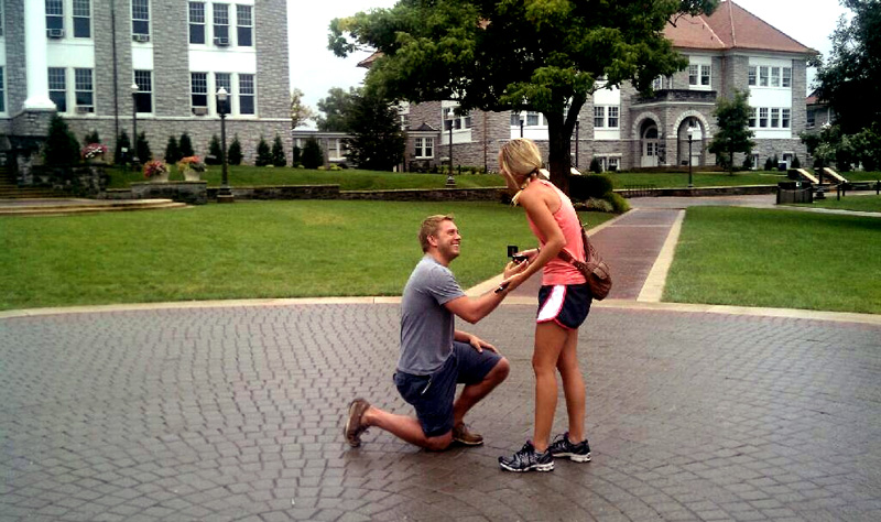 Pete proposes to Katie