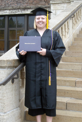 Lauren graduates